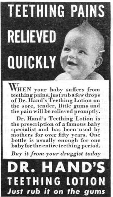 DR. HAND'S TEETHING LOTION
LIFE
12/20/1943
p. 98
