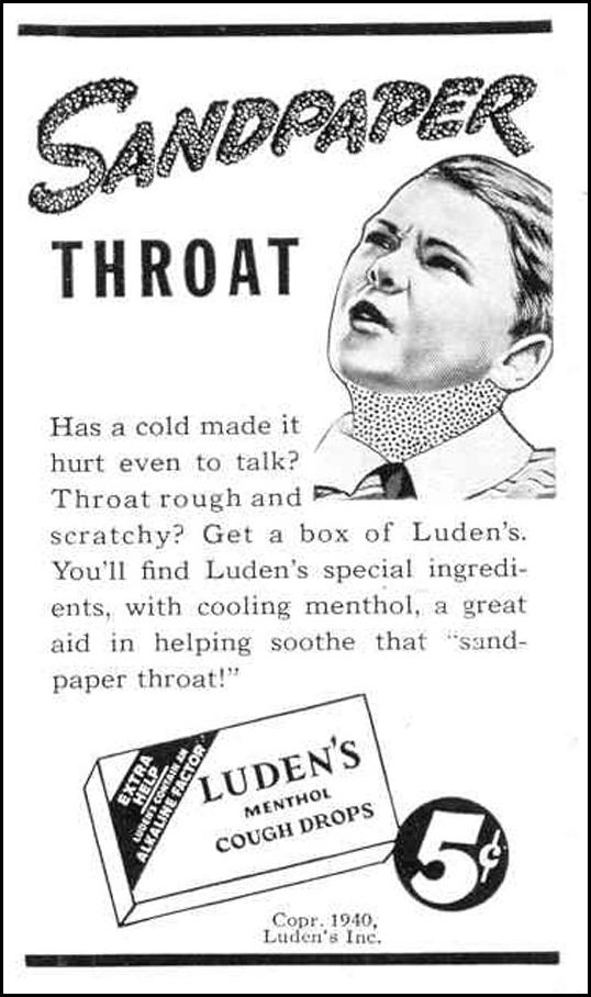 LUDEN'S COUGH DROPS
LIFE
03/18/1940
p. 108