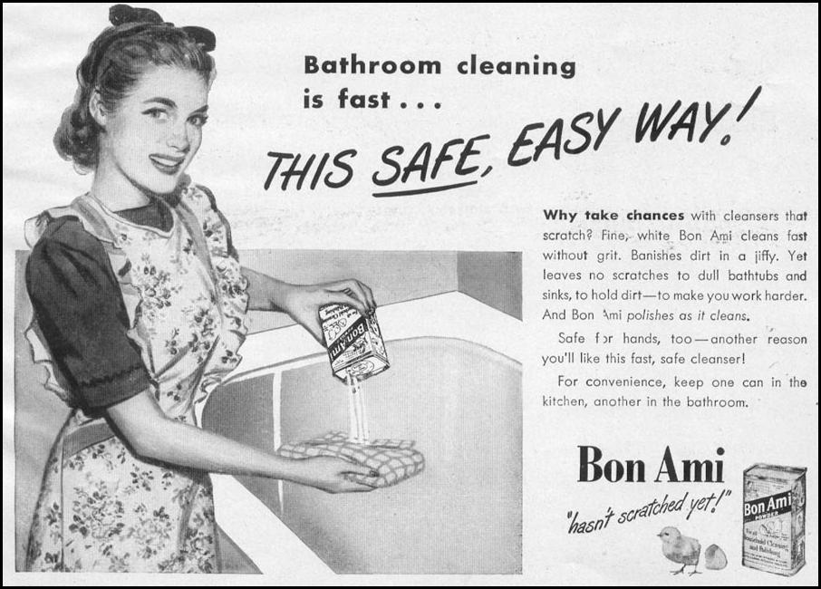 BON AMI HOUSEHOLD CLEANSER
WOMAN'S DAY
12/01/1948
p. 21