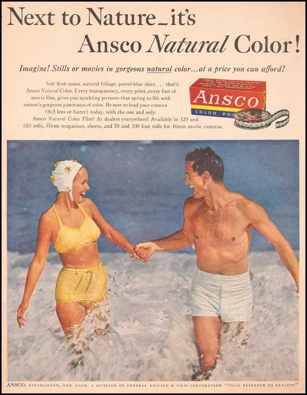 ANSCO COLOR FILM
LIFE
07/02/1951
p. 58