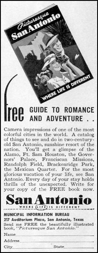 VISTING SAN ANTONIO
LIFE
12/12/1938
p. 70
