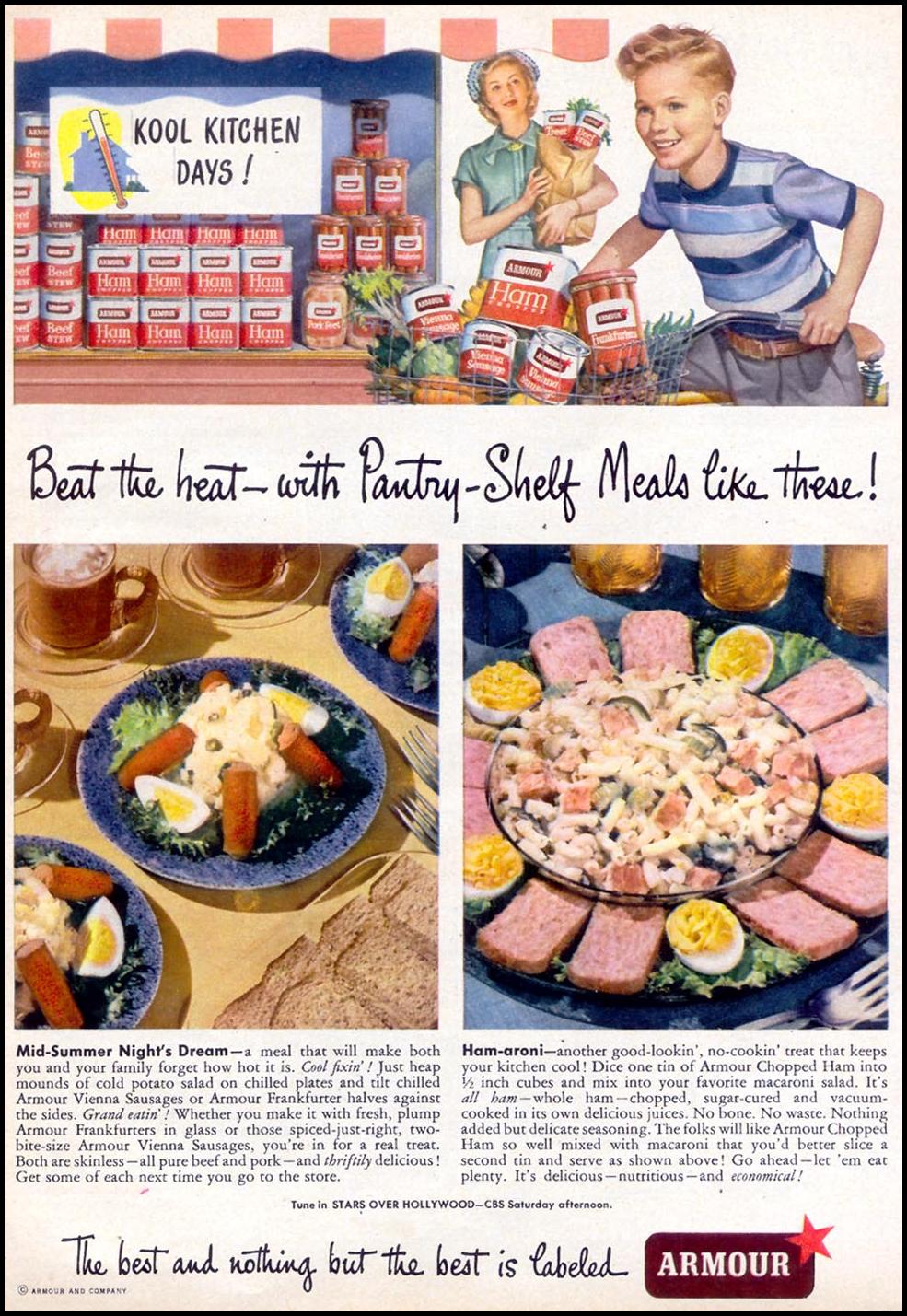 ARMOUR STAR CANNED MEATS
WOMAN'S DAY
07/01/1949
p. 53