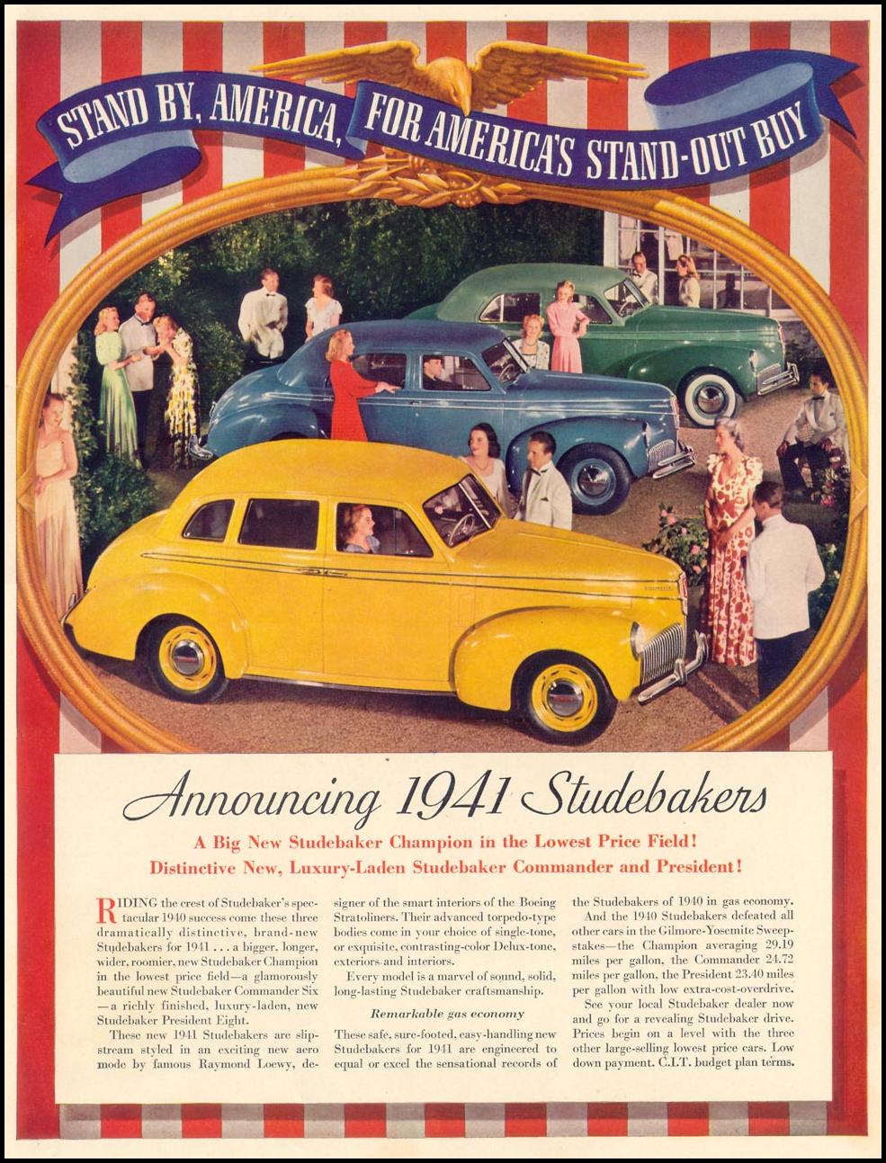 STUDEBAKER AUTOMOBILES
LIFE
09/30/1940