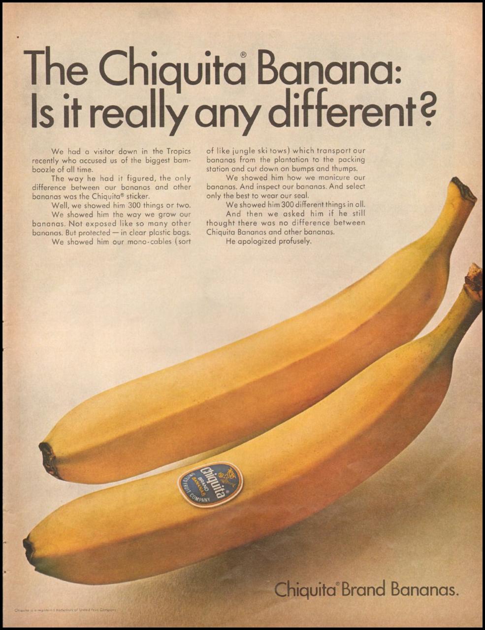 Chiquita bananas life 11/04/1966.