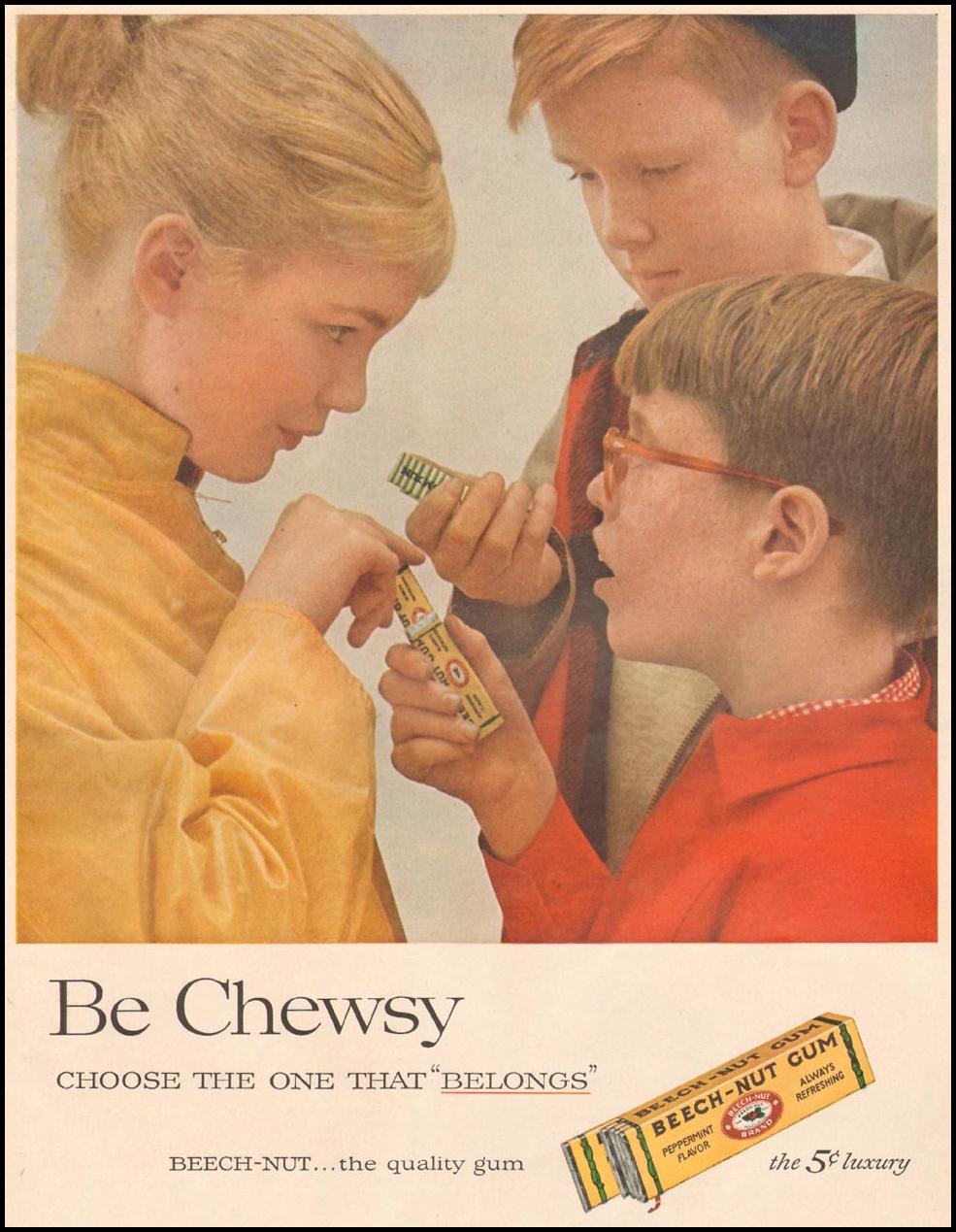 BEECH-NUT CHEWING GUM
LIFE
04/01/1957
p. 77
