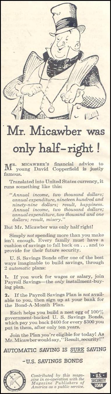 UNITED STATES SAVINGS BONDS
GOOD HOUSEKEEPING
07/01/1948
p. 176