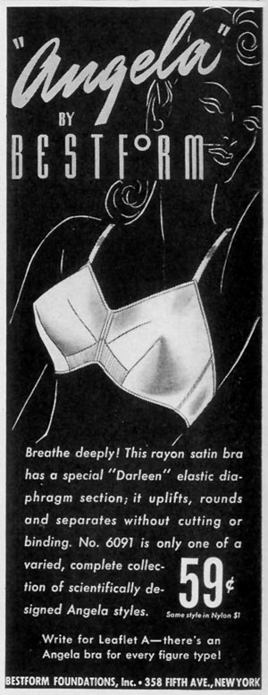 BESTFORM 'ANGELA' BRA
LIFE
10/13/1941
p. 24