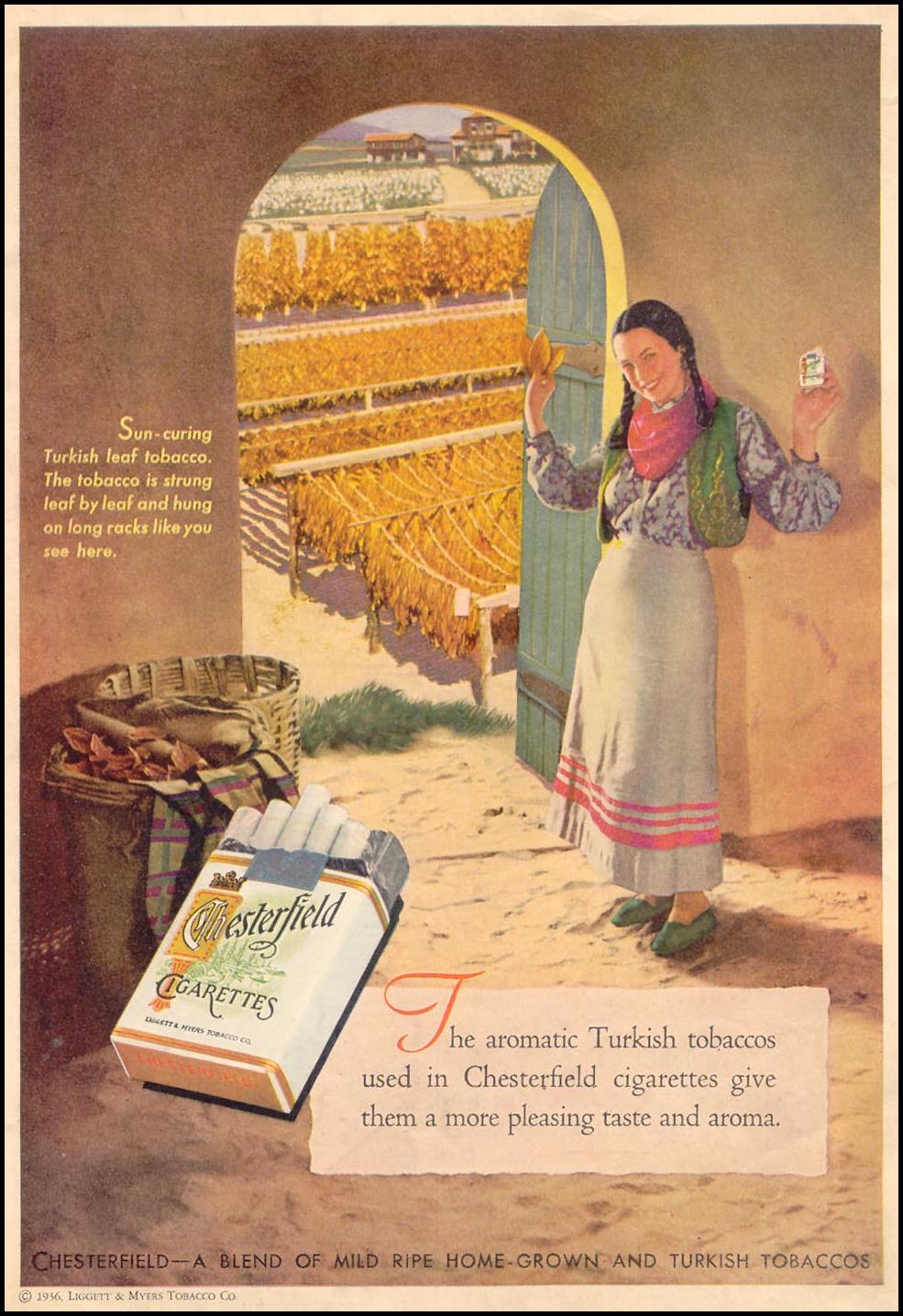 CHESTERFIELD CIGARETTES
LIBERTY
02/01/1936
BACK COVER