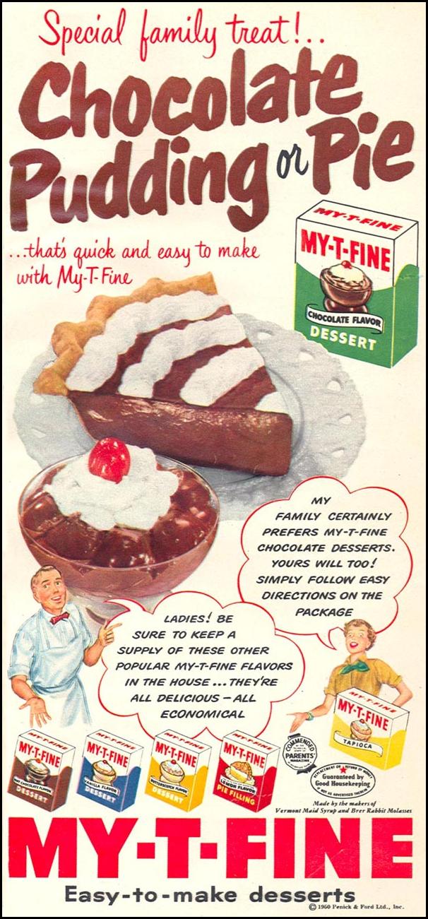 MY-T-FINE PUDDING
WOMAN'S DAY
06/01/1950
p. 15