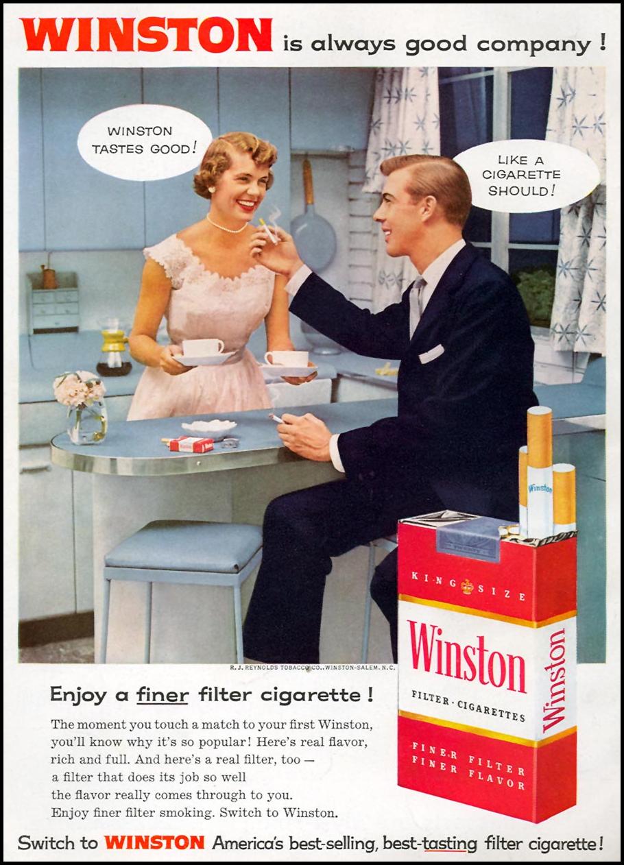 WINSTON CIGARETTES
FAMILY CIRCLE
02/01/1957
BACK COVER