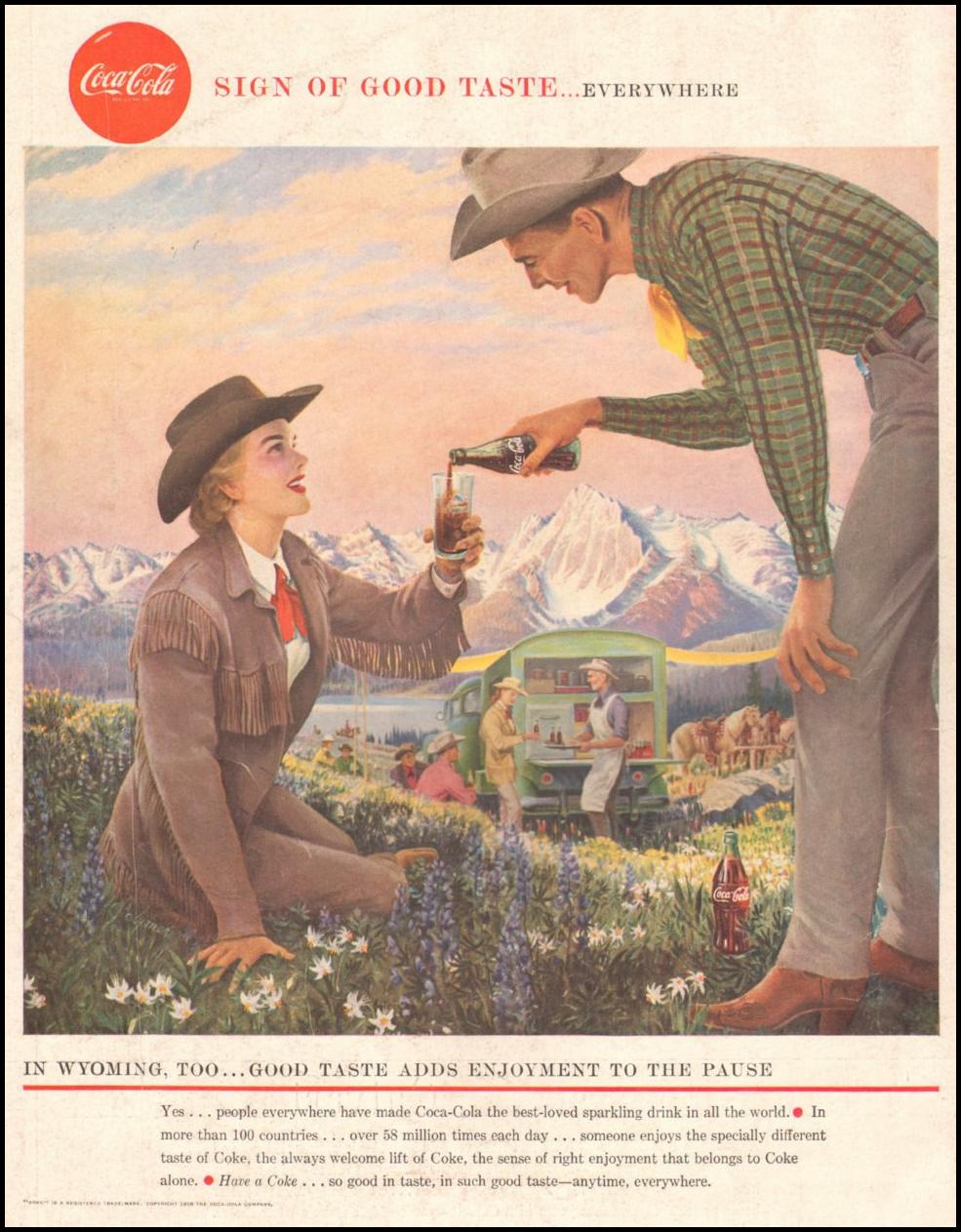 COCA-COLA
LIFE
05/19/1958
BACK COVER
