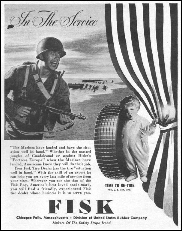 FISK TIRES
LIFE
06/22/1942
p. 87