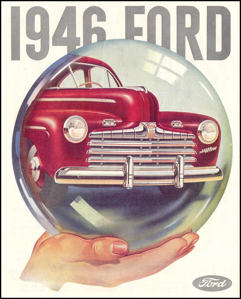 FORD AUTOMOBILES
SATURDAY EVENING POST
10/06/1945
p. 59