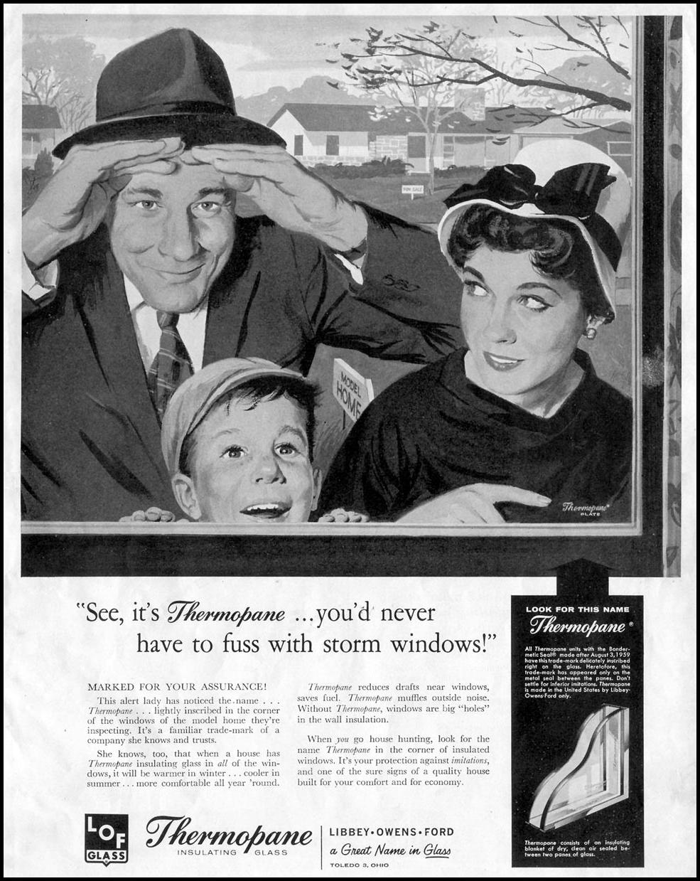 LOF THERMOPANE INSULATING GLASS
SATURDAY EVENING POST
08/15/1959