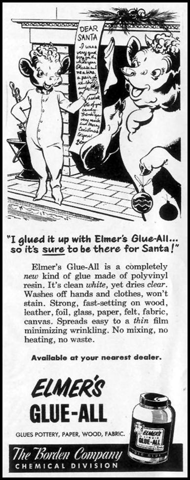 ELMER'S GLUE ALL
LOOK
12/04/1951
p. 20
