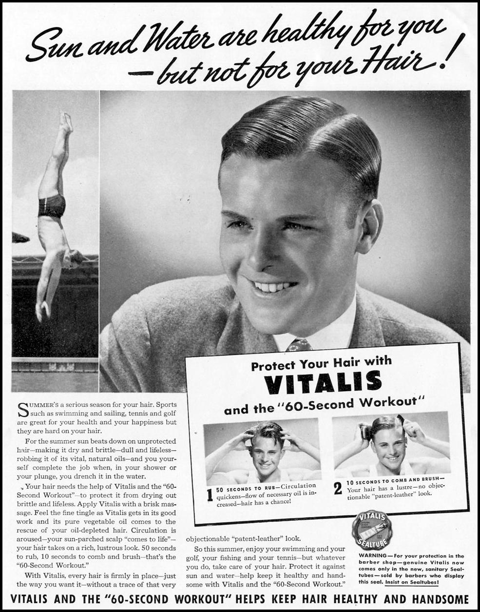 VITALIS HAIR TONIC
LIFE
08/09/1937
p. 16