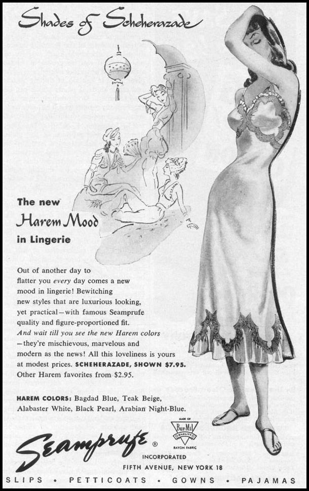 SEAMPRUFE SLIPS
WOMAN'S DAY
10/01/1949
p. 109