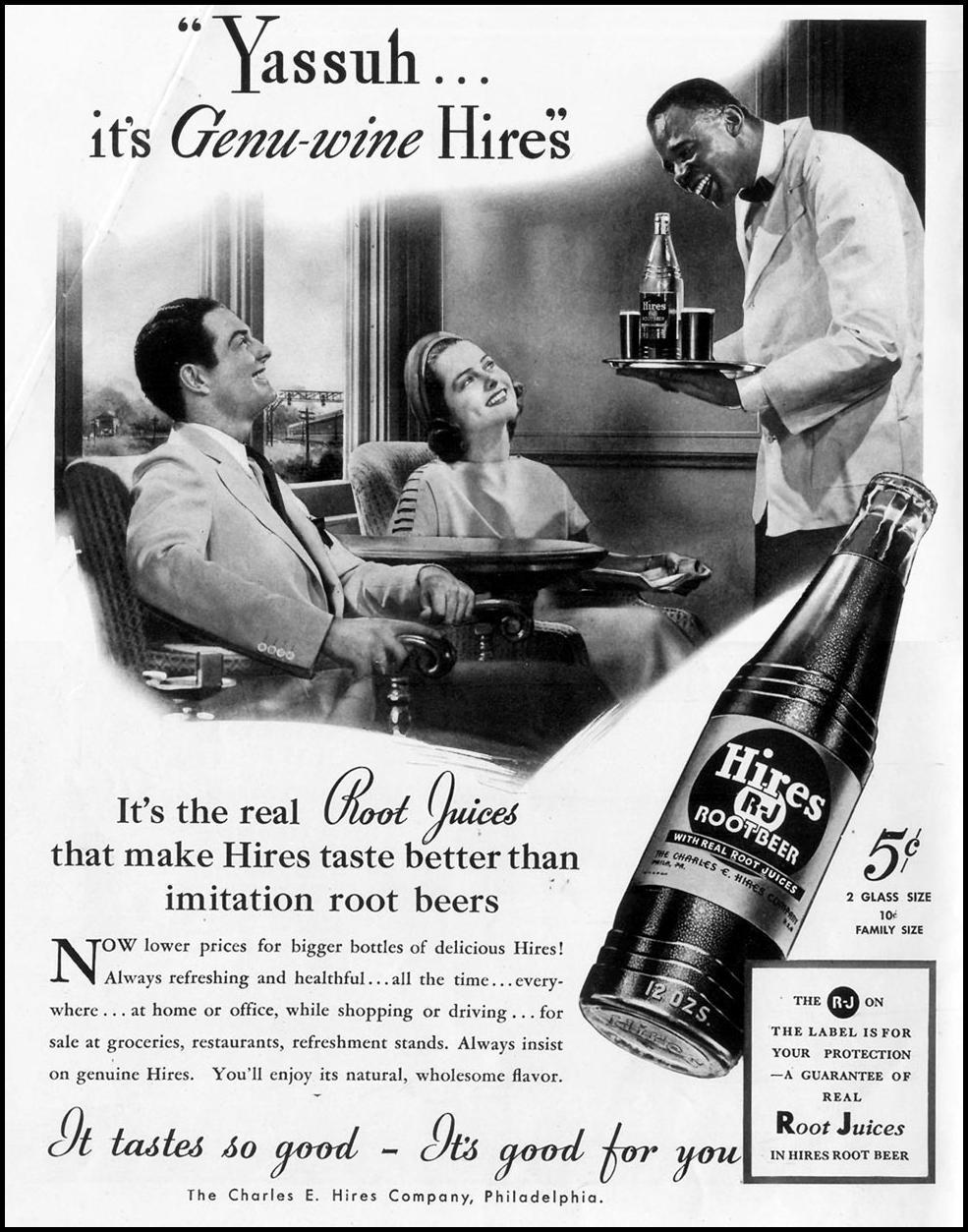 HIRES ROOT BEER
LIFE
09/06/1937
p. 118