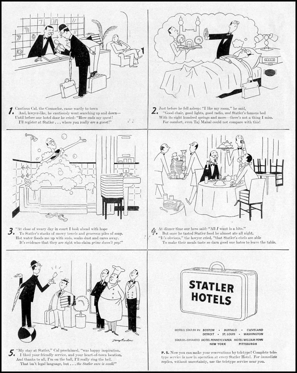 STATLER HOTELS
LIFE
11/15/1948
p. 119