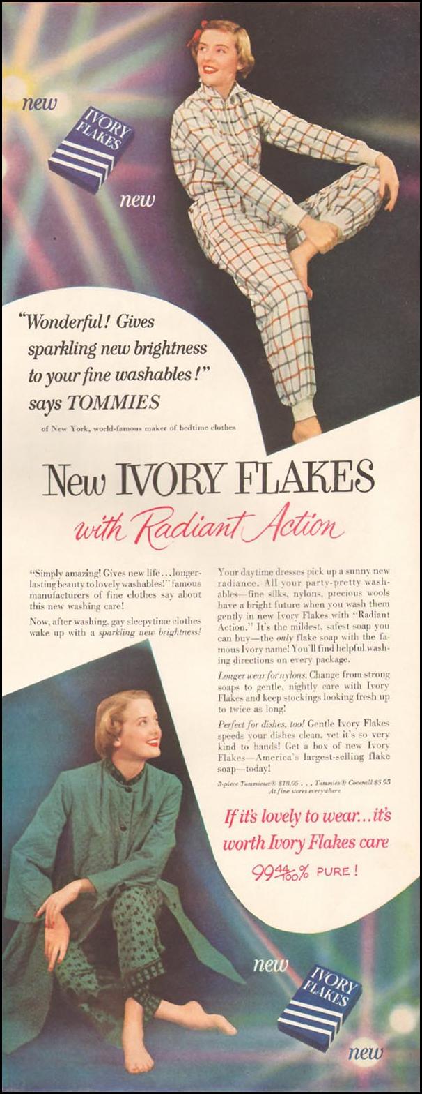IVORY FLAKES WITH RADIANT ACTION
LADIES' HOME JOURNAL
11/01/1950
p. 5