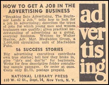 ADVERTISING JOBS
LIBERTY
02/15/1936
p. 34
