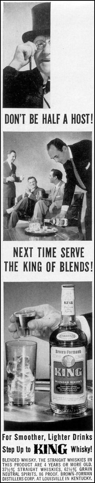 KING WHISKY
LIFE
09/07/1953
p. 100