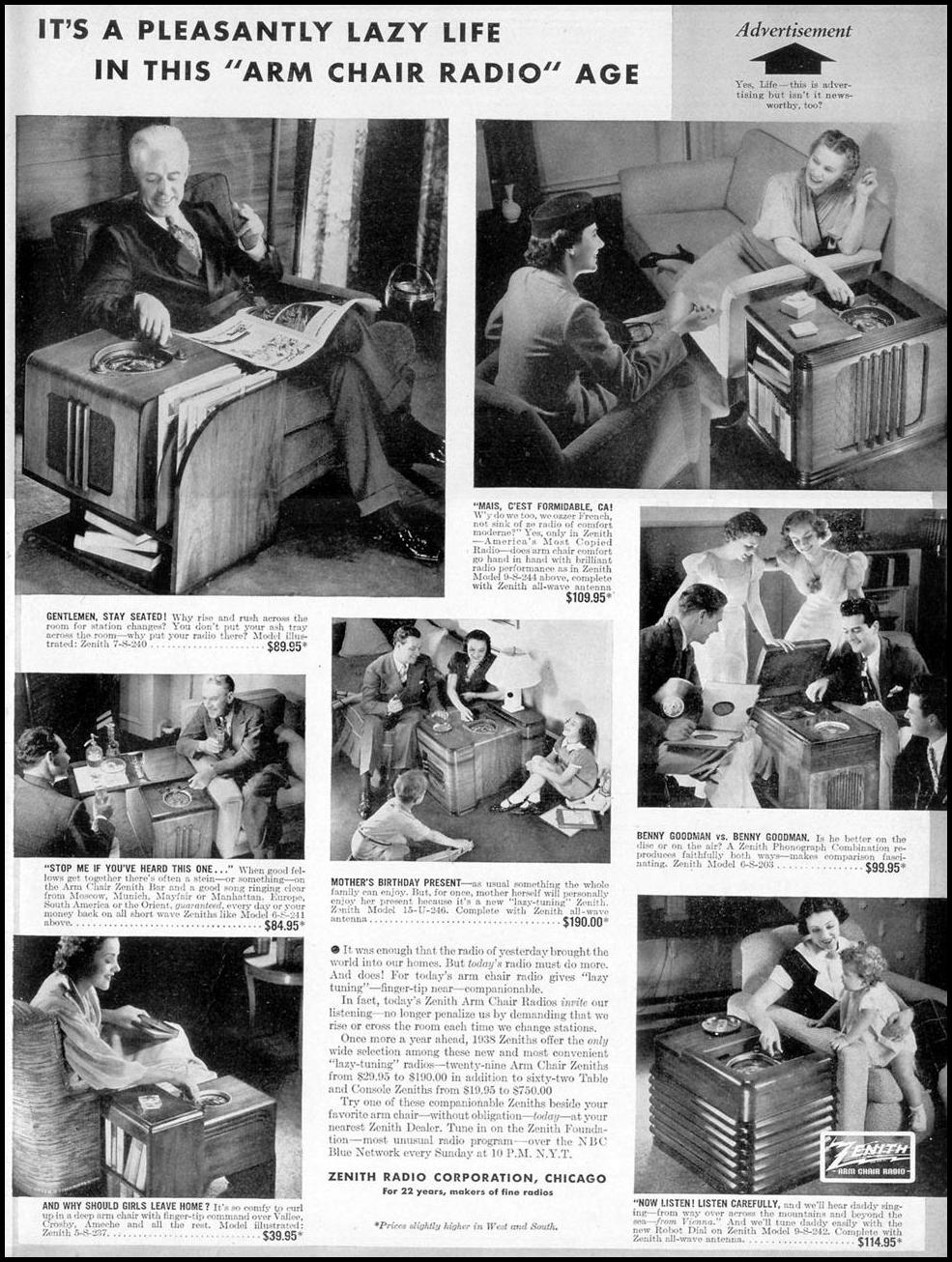 ZENITH RADIOS
LIFE
09/20/1937