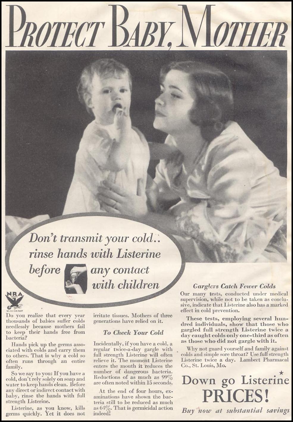 LISTERINE
GOOD HOUSEKEEPING
11/01/1933
p. 3