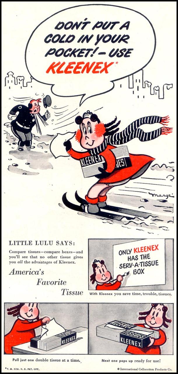KLEENEX TISSUES
WOMAN'S DAY
03/01/1948
p. 103