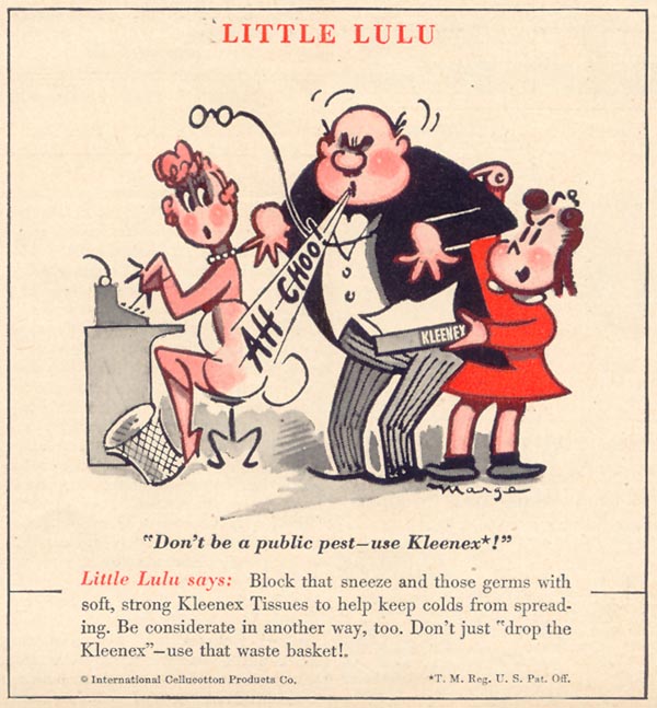 KLEENEX TISSUES
WOMAN'S DAY
03/01/1949
p. 123