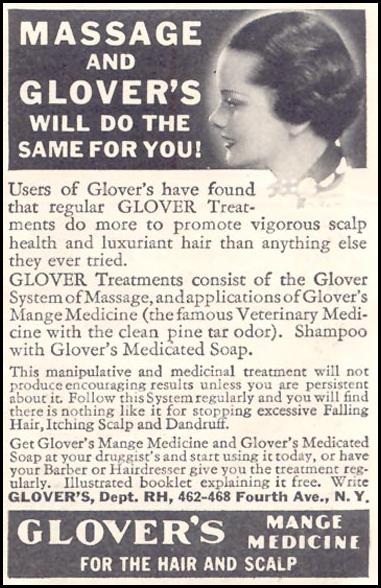 GLOVER'S MANGE MEDICINE
GOOD HOUSEKEEPING
03/01/1935
p. 208