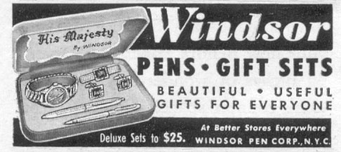 PENS & GIFT SETS
LIFE
11/14/1955
p. 182