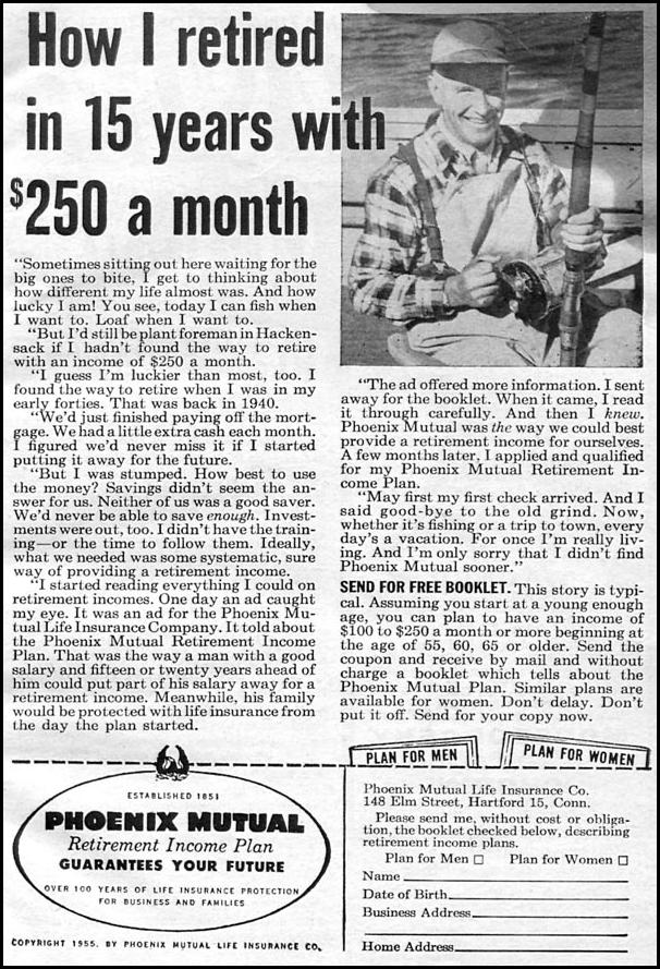 RETIREMENT INCOME PLAN
CORONET
08/01/1955
p. 1