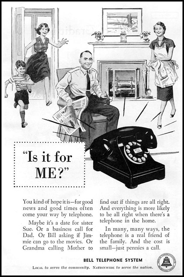 TELEPHONE SERVICE
CORONET
07/01/1954
p. 7