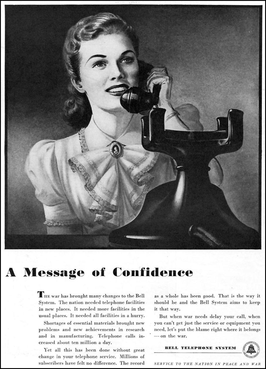 TELEPHONE SERVICE
TIME
06/15/1942
p. 8