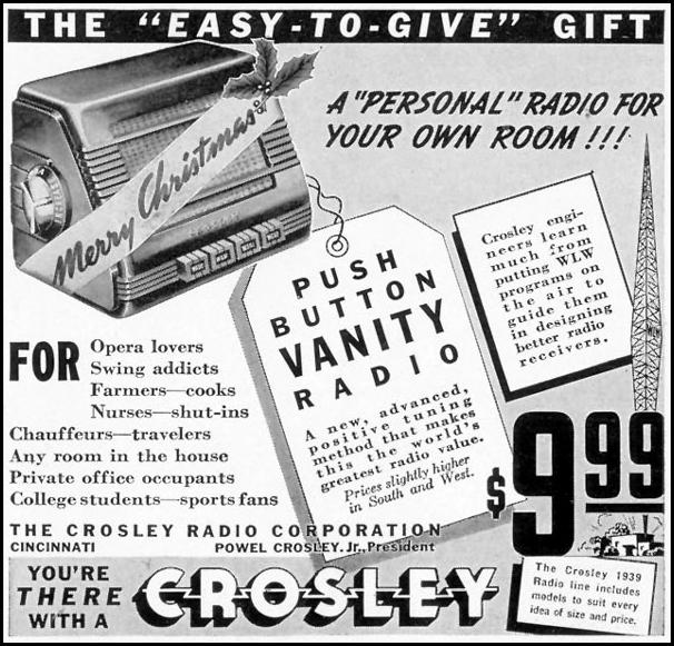PUSH BUTTON VANITY RADIO
LIFE
12/12/1938
p. 80