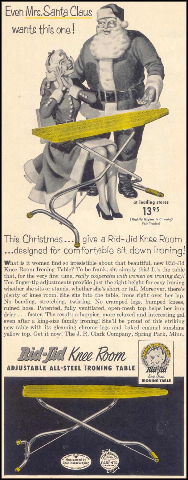RID-JID KNEE ROOM IRONING BOARD
LIFE
11/30/1953
p. 104