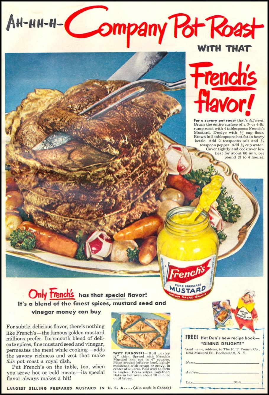 FRENCH'S PREPARED MUSTARD
WOMAN'S DAY
06/01/1950
p. 75