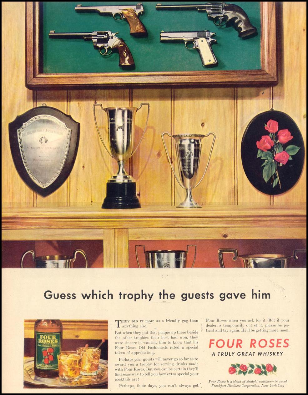 FOUR ROSES WHISKEY
LIFE
02/21/1944