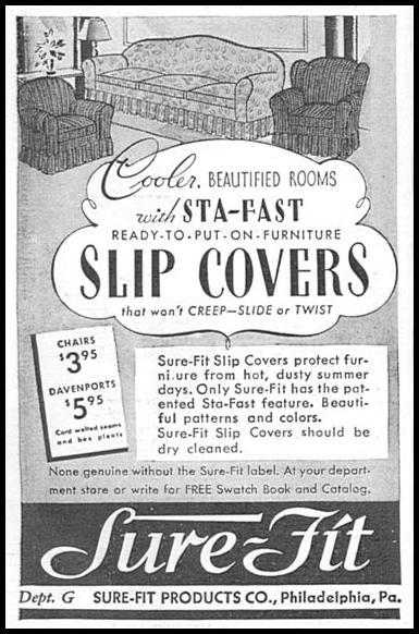 STA-FAST FURNITURE SLIP COVERS
GOOD HOUSEKEEPING
06/01/1935
p. 202