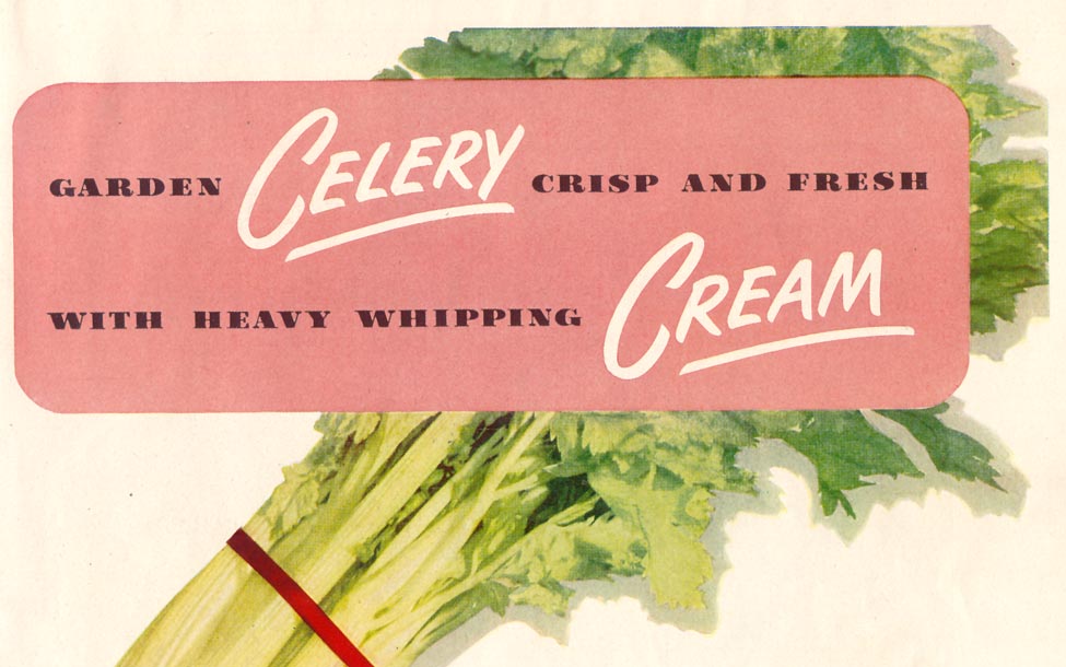 CAMPBELL'S CREAM OF CELERY SOUP
LIFE
12/25/1950