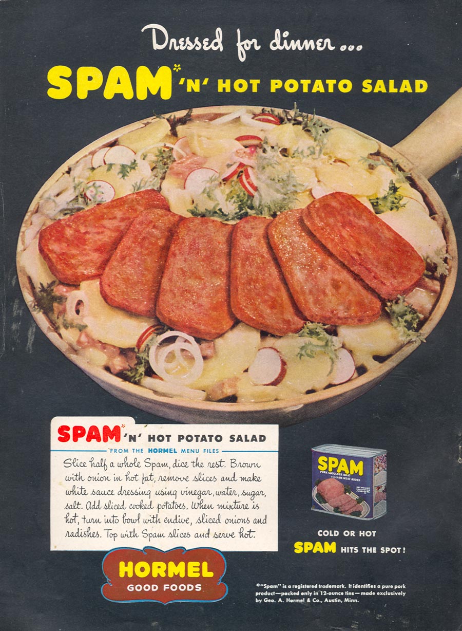 SPAM
WOMAN'S DAY
09/01/1940
BACK COVER