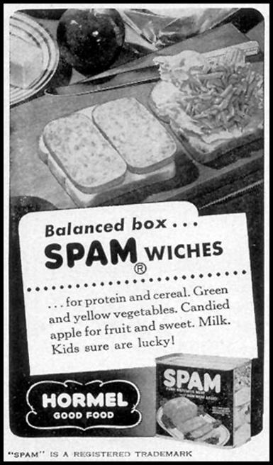 SPAM
WOMAN'S DAY
09/01/1948
p. 128