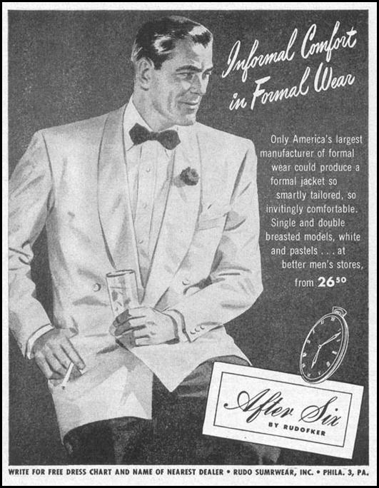 MEN`S FORMAL WEAR
LIFE
04/17/1950
p. 170