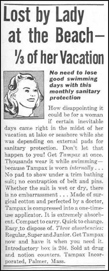 TAMPAX
LIFE
06/22/1942
p. 89