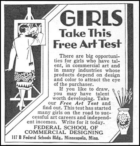 FREE ART TEST
GOOD HOUSEKEEPING
01/01/1932
p. 158