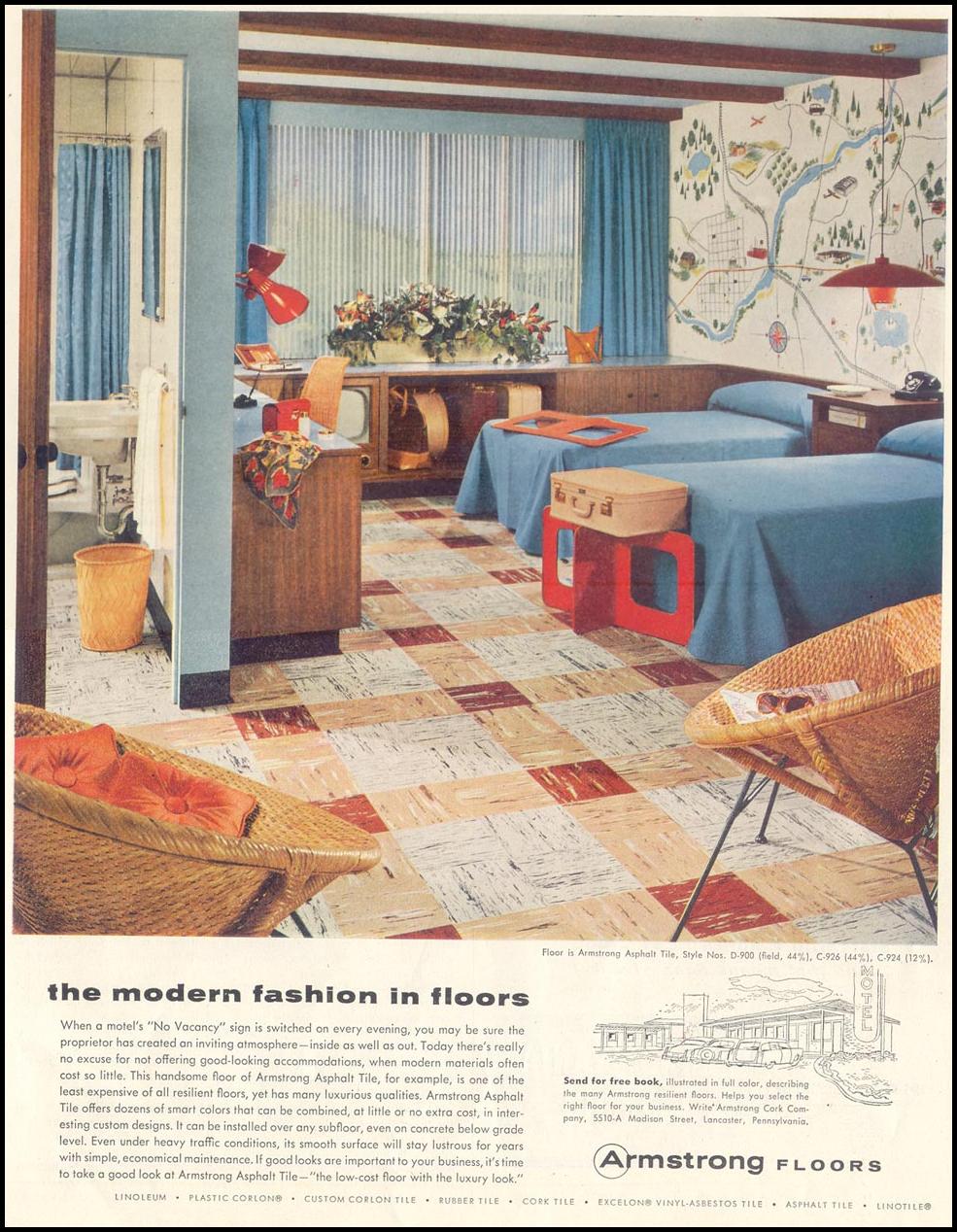 ARMSTRONG FLOORS
LIFE
10/29/1955
p. 11