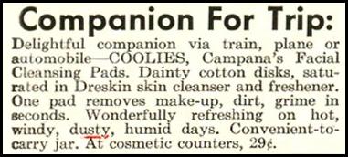 COOLIES FACIAL CLEANING PADS
LIFE
07/06/1953
p. 84