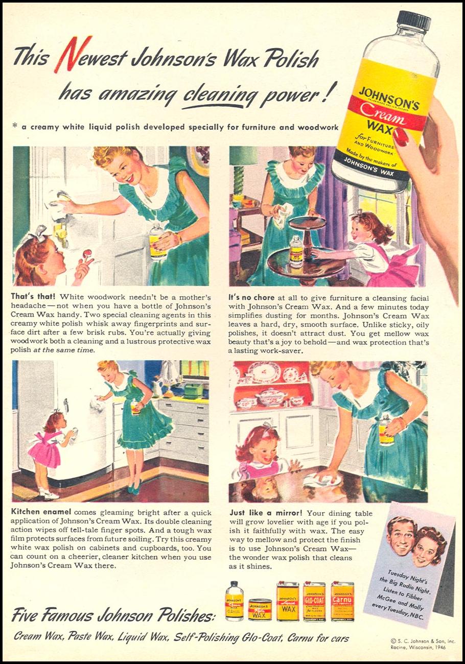 JOHNSON'S CREAM WAX
WOMAN'S DAY
06/01/1946
p. 17