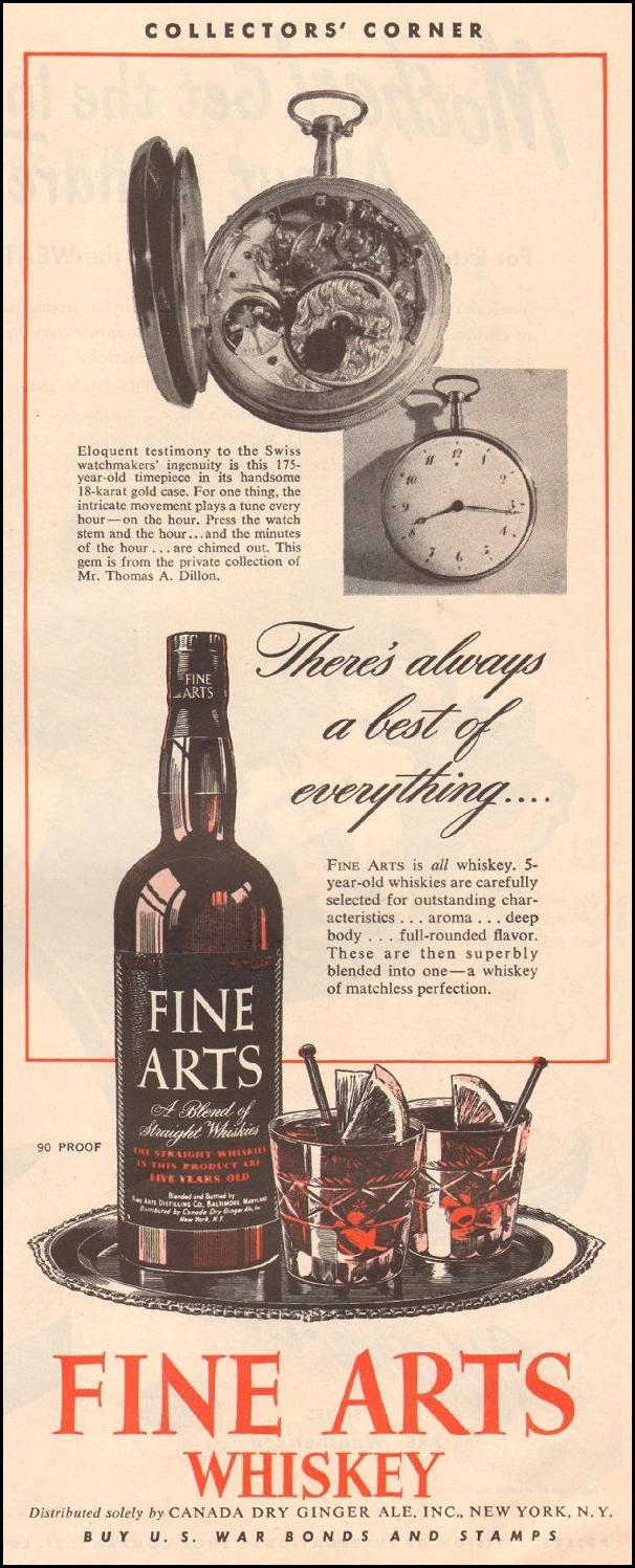 FINE ARTS WHISKEY
LIFE
03/12/1945
p. 53